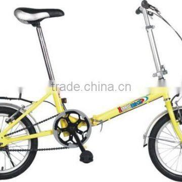 New Design China Factory 6 Speed 16" Folding Bike With Hi-ten Frame and Fork photo-4