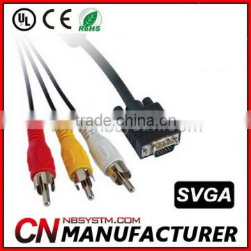 VGA to 3 RCA Component Cable