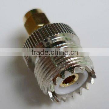 RF Coaxial Adapter SMA male to UHF male