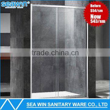 New Arrival American Popular Framed Design Glass Shower Door