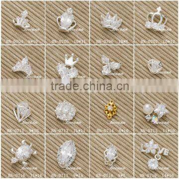 2015 Crystal 3d Finger Nail Art Jewelry photo-2