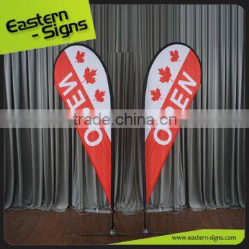 Advertising Usage and Aluminium,fiberglass Flagpole Material beach flag                        
                                                                                Supplier's Choice