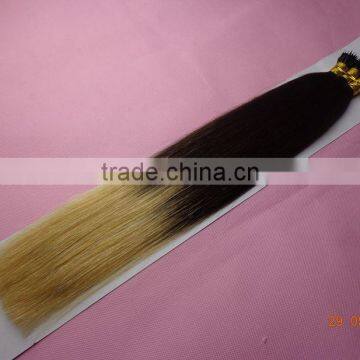 ombre bundles 100% remy human hair extension Nano ring virgin remy hair extension cheap ombre hair extension