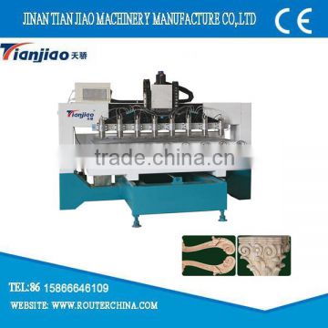 large cnc 3D wood carving machine