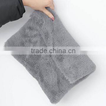 Grey Color Women Lint Purse Evening Bag Kind Workmanship Since 1997