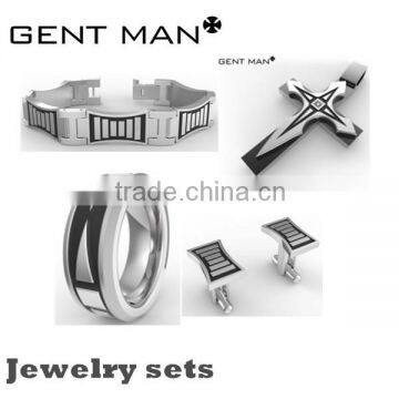 High Quality men's pendant & bracelet Jewelry Sets