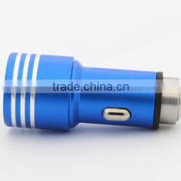 High Quality Fast Charging Metal Multiple Cell Mobile Phone Car Charger in China