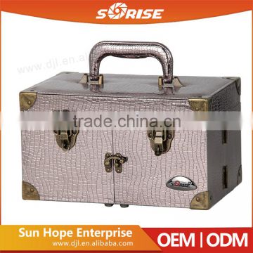 Sunrise professional pvc custom make up case OEM & ODM Cosmetic Case