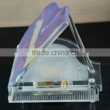 Exquisite Glass Piano Crystal Music Box