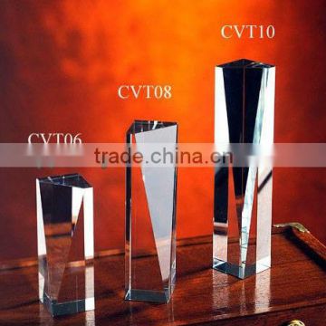 Blank Crystal Trophy and Awards For Company Souvenirs