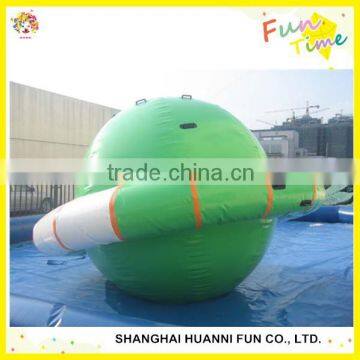 Hot sale water park game designer, PVC inflatable water UFO trampoline factory