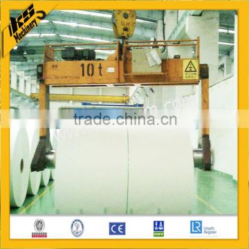 Electrical horizontal paper coil lifting clamp