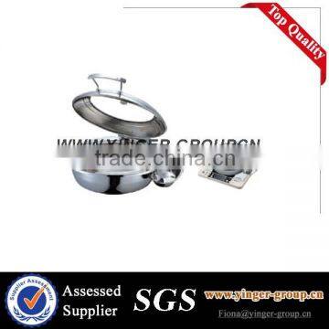 Stainless Steel Roll Top Square Chafing Dish