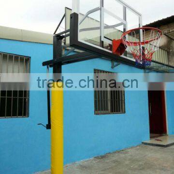 Removable Basketball Stand With Glass Basketball Backboard photo-3