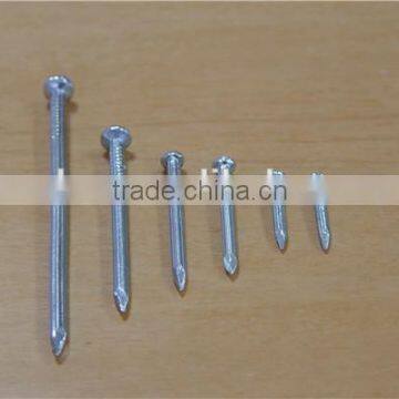 made in china galvanized ZP/YZP concrete steel nail