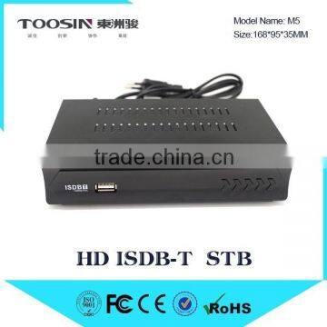 New!!!MSD7805 HD Digital ISDBT TV Receiver,168MM ISDB-T Decoder Made in China