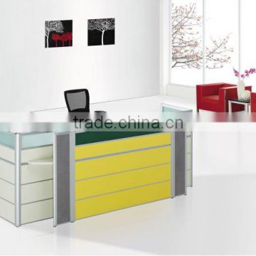 2012 hot sale beauty salon screen reception desk