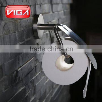 304 Stainless Steel Single Bathroom Toilet Tissue Paper Roll Holder Towel Holder