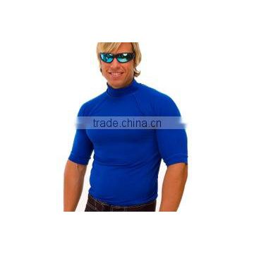 Top quality UV protection lycra swiming and breach bamboo rash guard