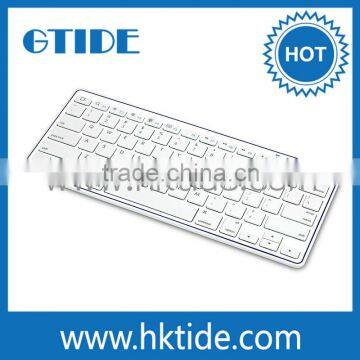 Gtide KB451white li-ploymer notebook bluetooth wireless keyboard for surface pro and for samsung galaxy tab