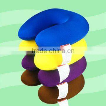 2014 Travel Neck Pillow Filled With Polystyrene Beads