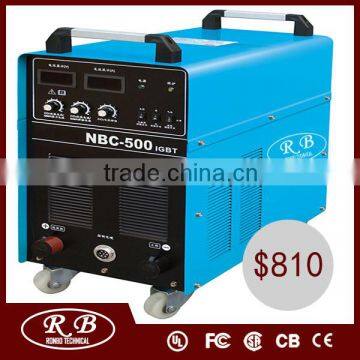 IGBT Hot Start Invert DC 500A Mig MMA Transformer Welding Machine