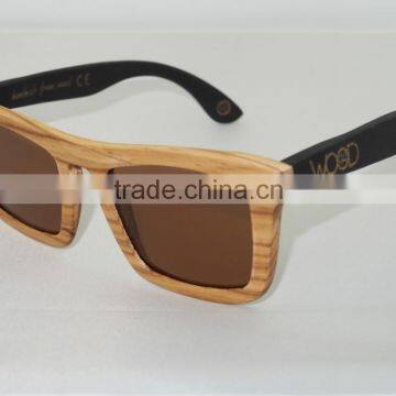 polarized Lenses Material and Fashion Sunglasses,designer fashion wood sunglasses Style recycled skateboard wood sunglasses