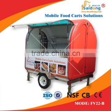 Wholesale australia multifunctional Hot Sale food truck fast food van/bike food cart /mobile food van for sale