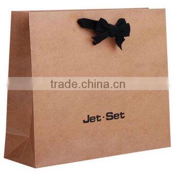 Custom Brown Kraft Paper Bag, Brown Paper Bag, Luxury Paper Shopping Bag Made in Guangzhou photo-2