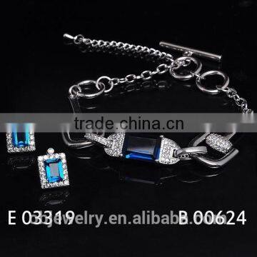 Bule Saphire Zircon Jewelry Bracelets photo-3