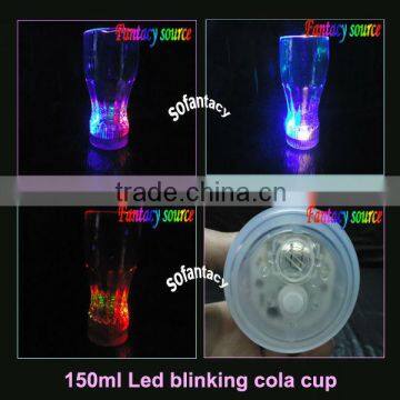 150ml led cola glass,led cola cup,led glass