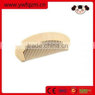 Pear wooden hair moustache brands comb