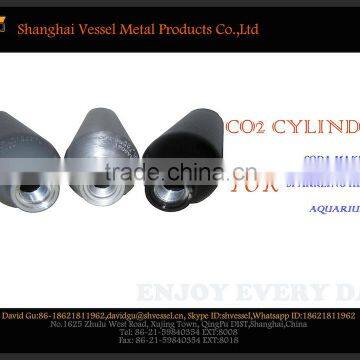 0.6L aluminum cylinder Small CO2 Gas exchange for Home Soda Maker