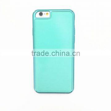 Light Green Electroplating Aluminum Alloy Frame +leather Phone Case for Iphone 7 photo-6