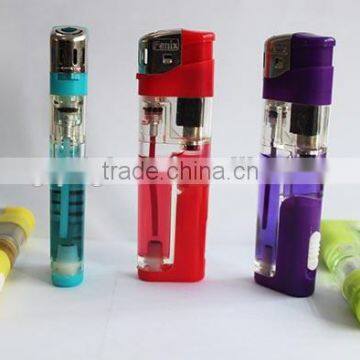Colorful Refillable Electronic Lighter , LED Electronic Lighter,electronic Gas Lighter