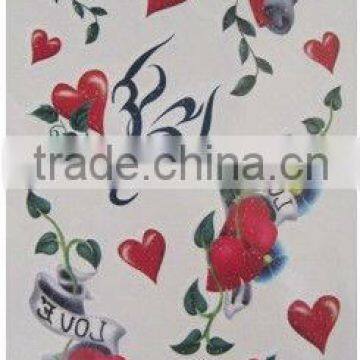 heart shape body tatoo stickers