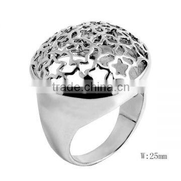 SRR2014 Most Profitable Products Silver Star Ring Stainless Steel Star Ring