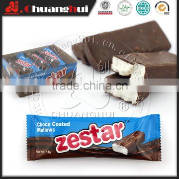 14g Choco Coated Mallows / Crisp Chocolate Coated Marshmallow Bar