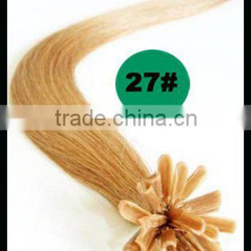 Wholesale Top Quality Keratin U /Nail Tip Human Remy Hair