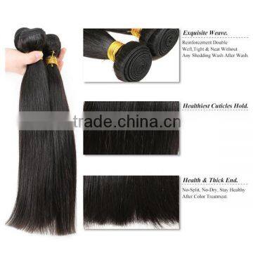 Cheap Peruvian Virgin Hair Straight BHF Hair Products 3pcs/Lot Unprocessed 6A Virgin Peruvian Straight Virgin Human Hair Weave photo-6