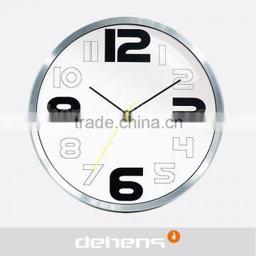 DEHENG Wall Clock Modern Black and White for Teenager photo-2