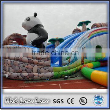 2016 High Quality Swimming Pool Slide ,inflatable Water Slide,bouncy Slide Combo photo-2