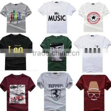 100% Cotton Men's T-shirts Tops and Blouse photo-4