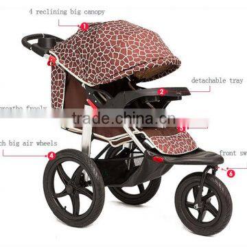 EN1888 comfortable baby jogger