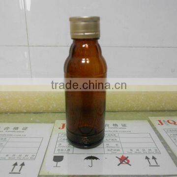 100ml brown glass tonics bottle