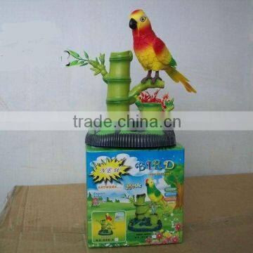 Battery Operated talk back parrot bird toy PAF532C