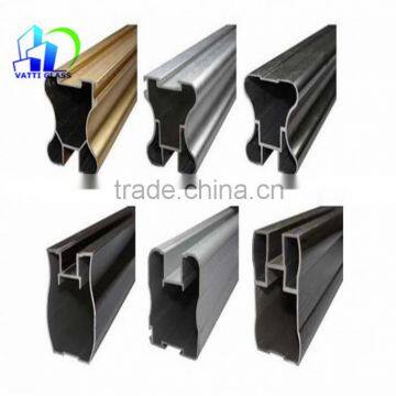 OEM extrusion aluminum profiles for glass and window and door