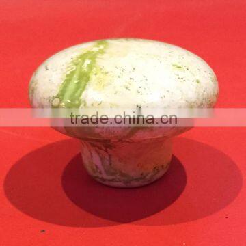 Rural Style Round Ceramic Furniture Knob for Cabinet and drawer