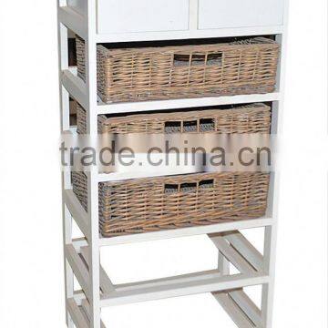 laundry basket customized wooden cabinet with drawer