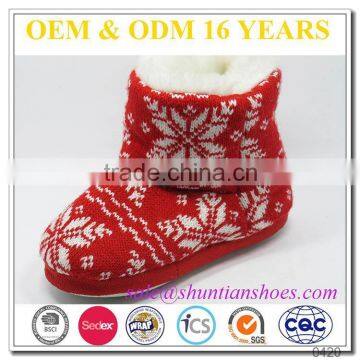 custom knitted kids boots